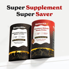 Better Alt Honey Shilajit Blend for on-the-go daily ritual.
