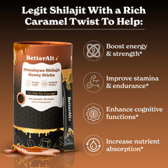 Better Alt honey stick with antioxidants for immune support.