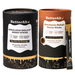 Better Alt Pure Himalayan Shilajit Sticks classic pack for easy daily energy boost.