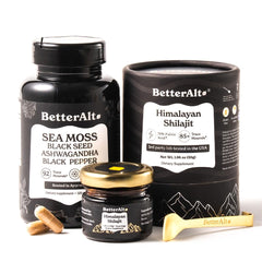 Better Alt Shilajit resin 30g pour, rich minerals for daily vitality.