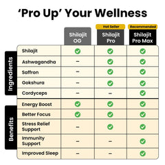 Better Alt Shilajit resin energy boosting potential in use.