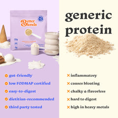 Better Blends dairy-free gluten-free protein mix ready for shakes