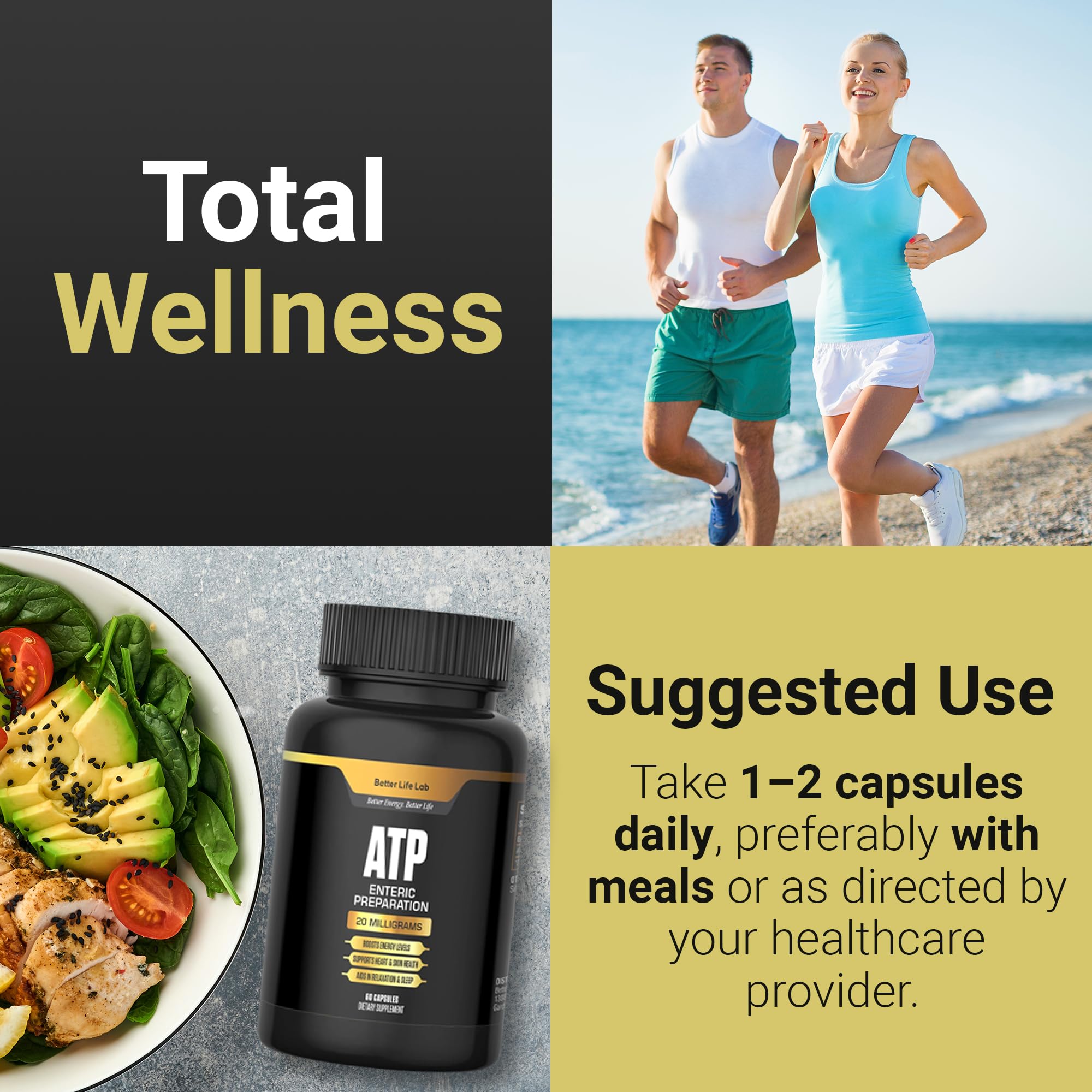 Better Life Lab ATP measuring scoop ready for your daily dose.