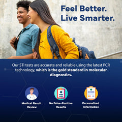 Better Life Science HSV test kit lab processing with CLIA-certified review