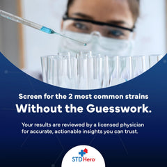 Better Life Science HSV test kit sample tube for private lab submission
