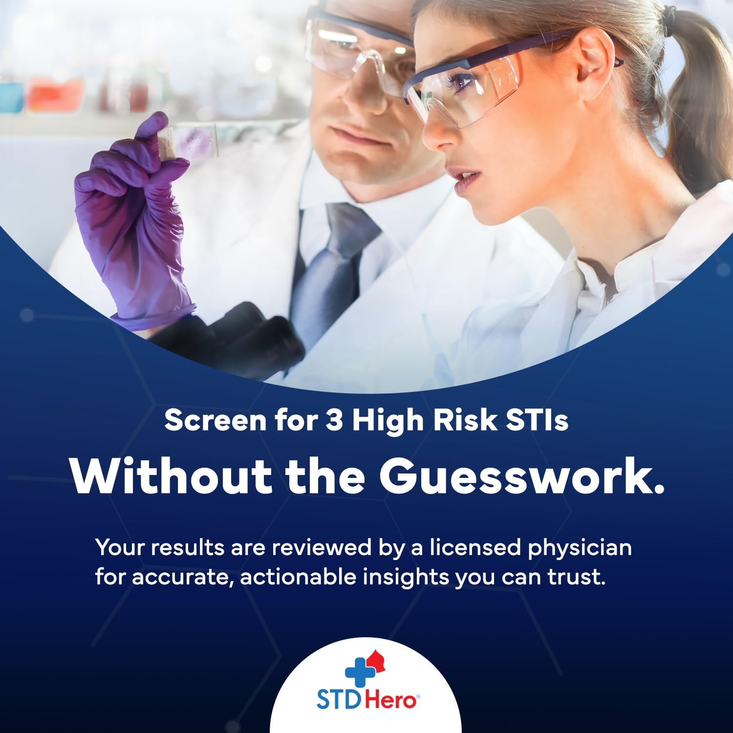 STD Hero urine transport tube for easy sample handling