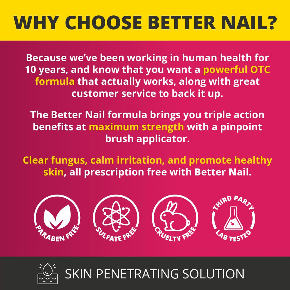 Better Nail jojoba oil nourishes nails and surrounding skin