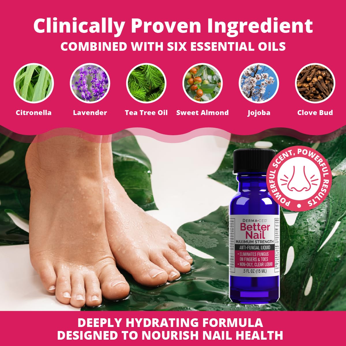 Better Nail lavender oil note enhances soothing aroma and moisture