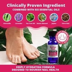 Better Nail lavender oil note enhances soothing aroma and moisture