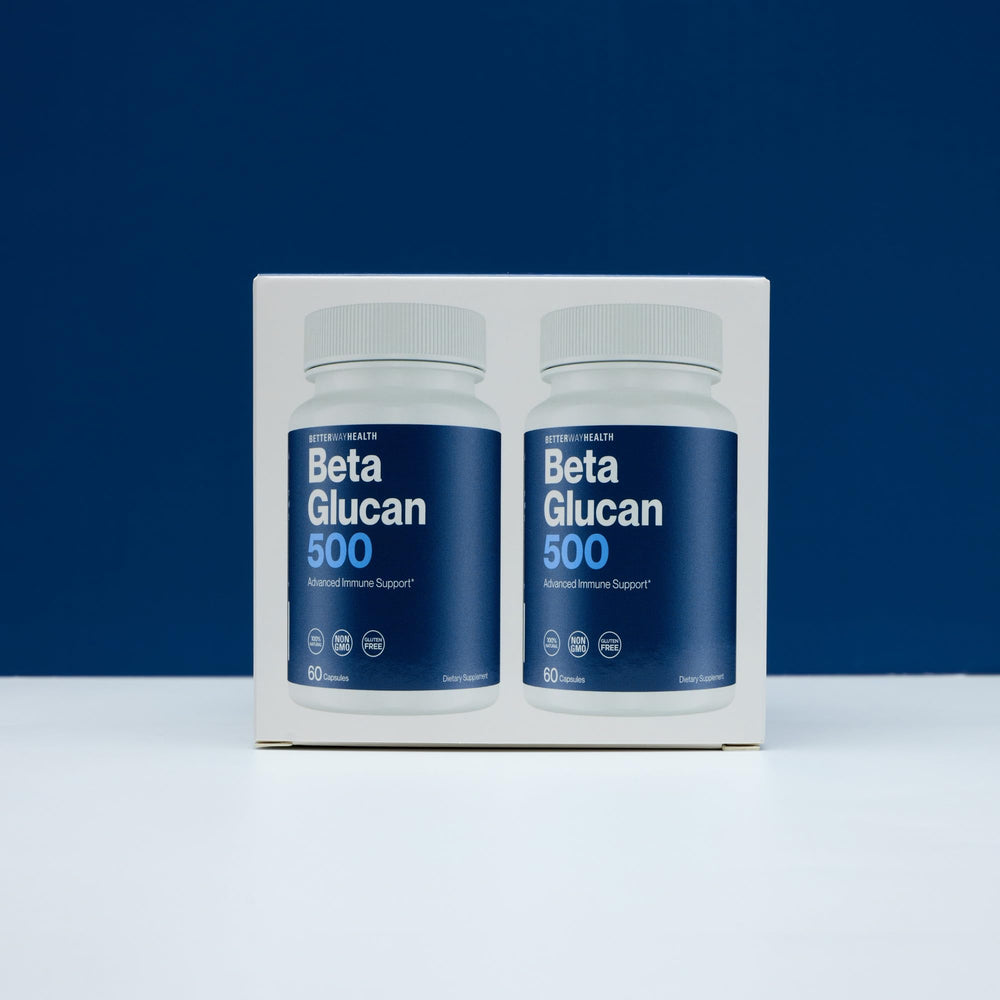 Better Way Health Beta Glucan 500 clean formula without fillers