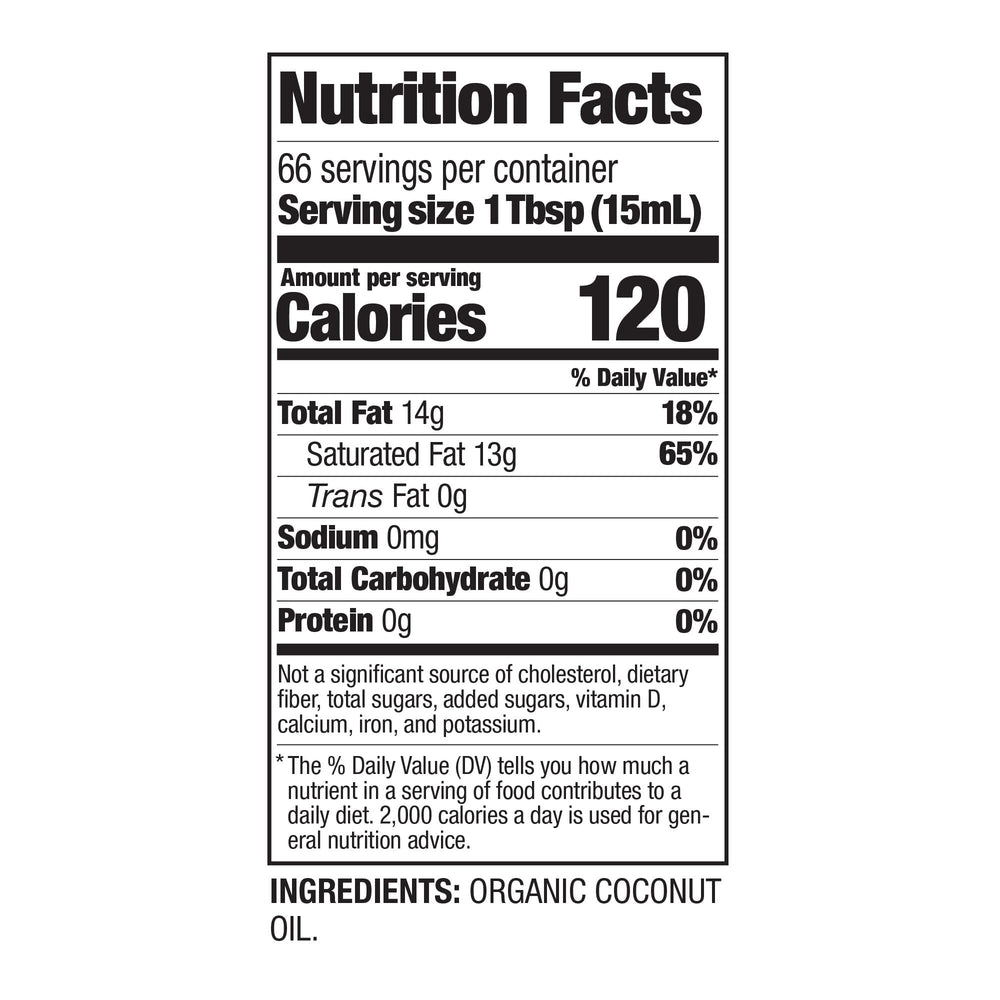 BetterBody Foods Coconut MCT Oil label highlights gluten-free and non-GMO standards.