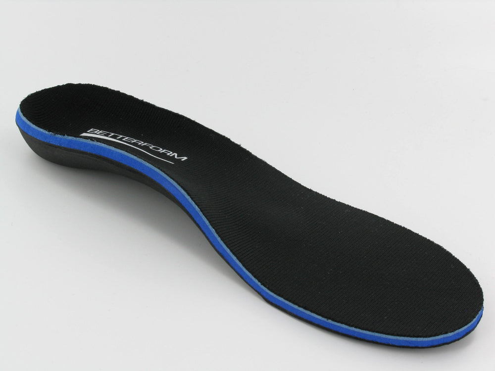 Betterform Sportsole Full Length Leather Upper provides breathable comfort for walking and daily wear