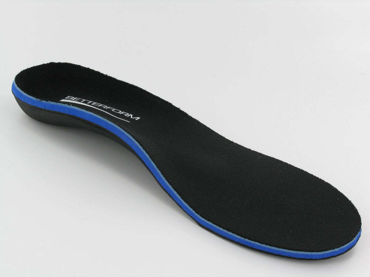 Betterform Sportsole Full Length Leather Upper provides breathable comfort for walking and daily wear