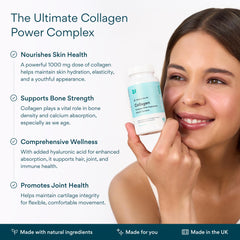 Bettervits Collagen Capsules close-up shows easy daily capsules for skin, hair, and joints.