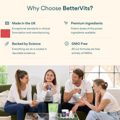 Bettervits herbal blend with maca sage black cohosh wild yam.