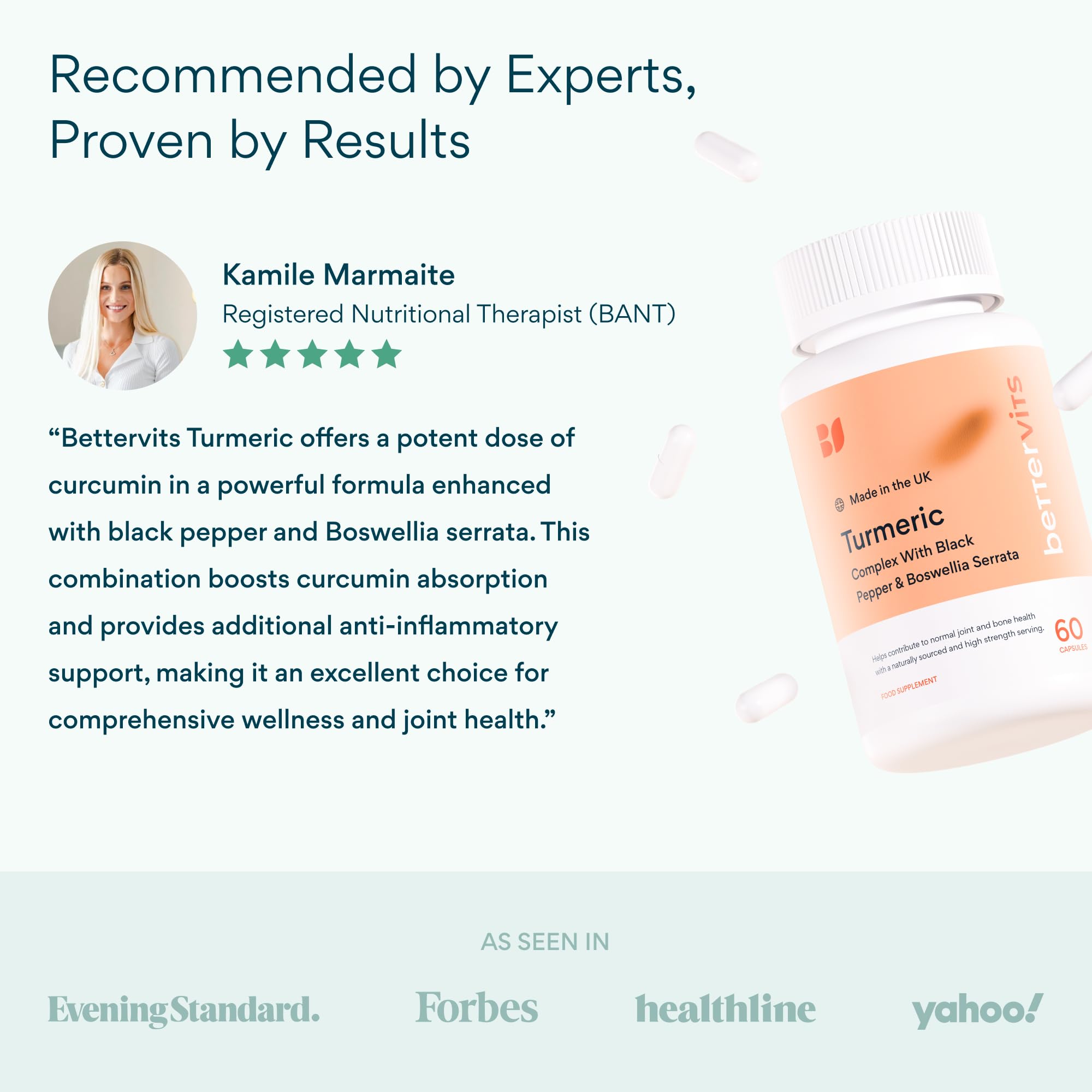 Bettervits third-party testing badge emphasizing ingredient consistency