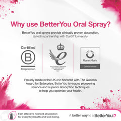 BetterYou MultiVit on-the-go use illustrates easy daily nutrition