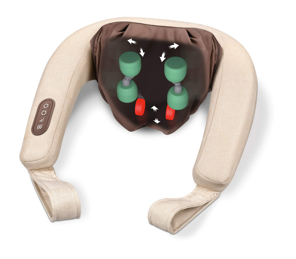 Beurer MG153 shiatsu neck and back massager front view for deep tissue relief