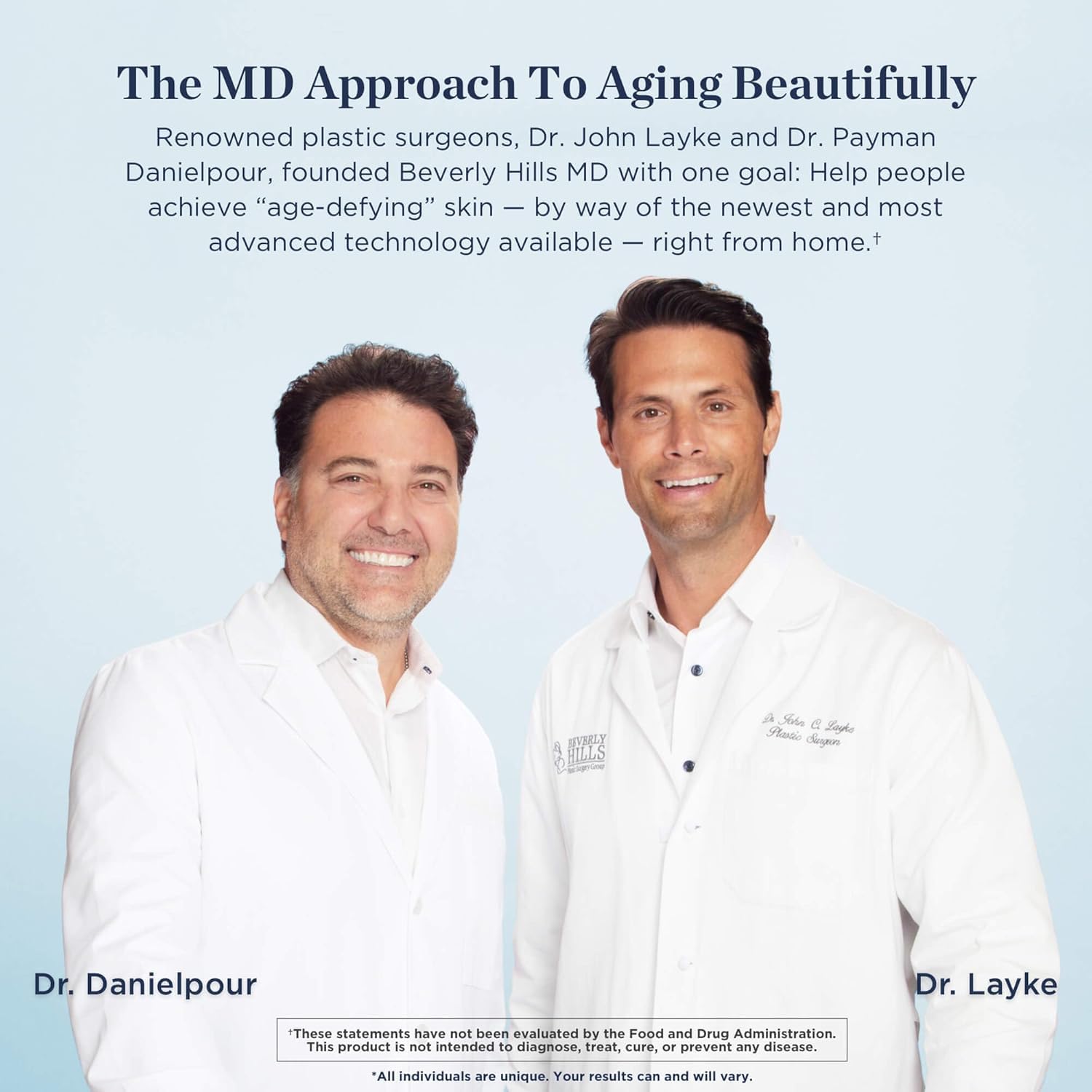 Beverly Hills MD Dermal Repair vitamins highlight skin nourishment
