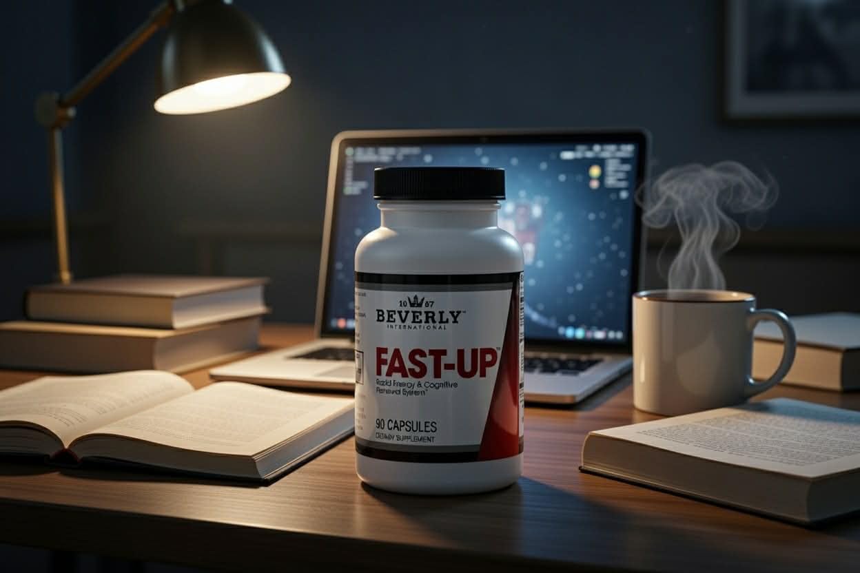 Beverly International Fast-Up at desk supports focused work
