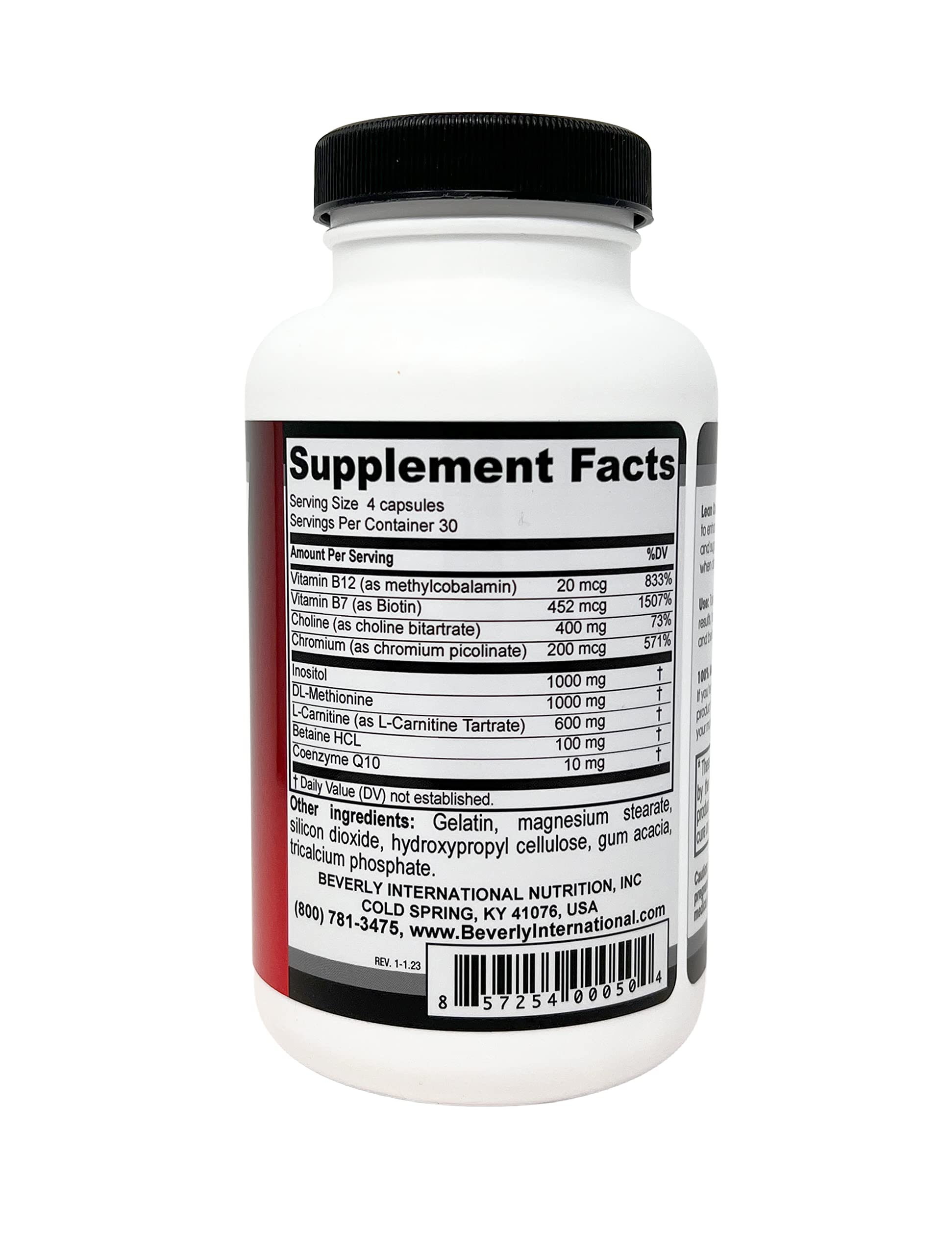 Lean Out capsules close-up highlighting easy-to-swallow daily use