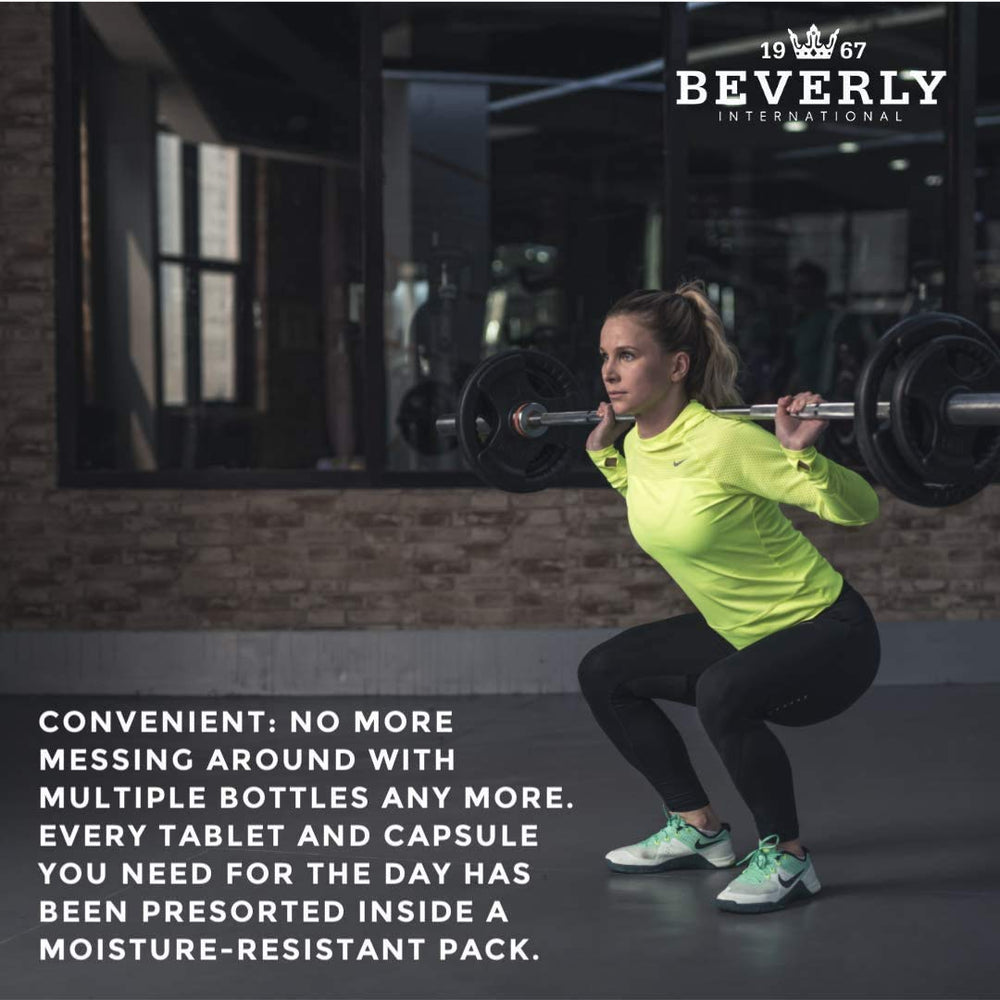 Athlete-focused daily multivitamin with no banned substances for active users.