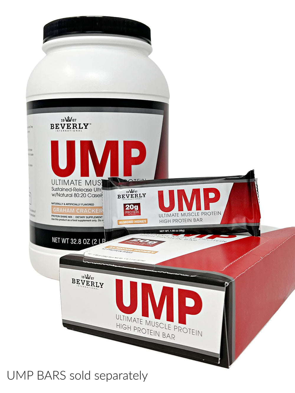 Beverly International UMP powder scoop for precise pre- or post-workout intake.