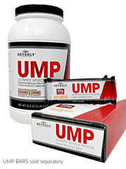Beverly International UMP scoop showing generous serving for convenient daily protein