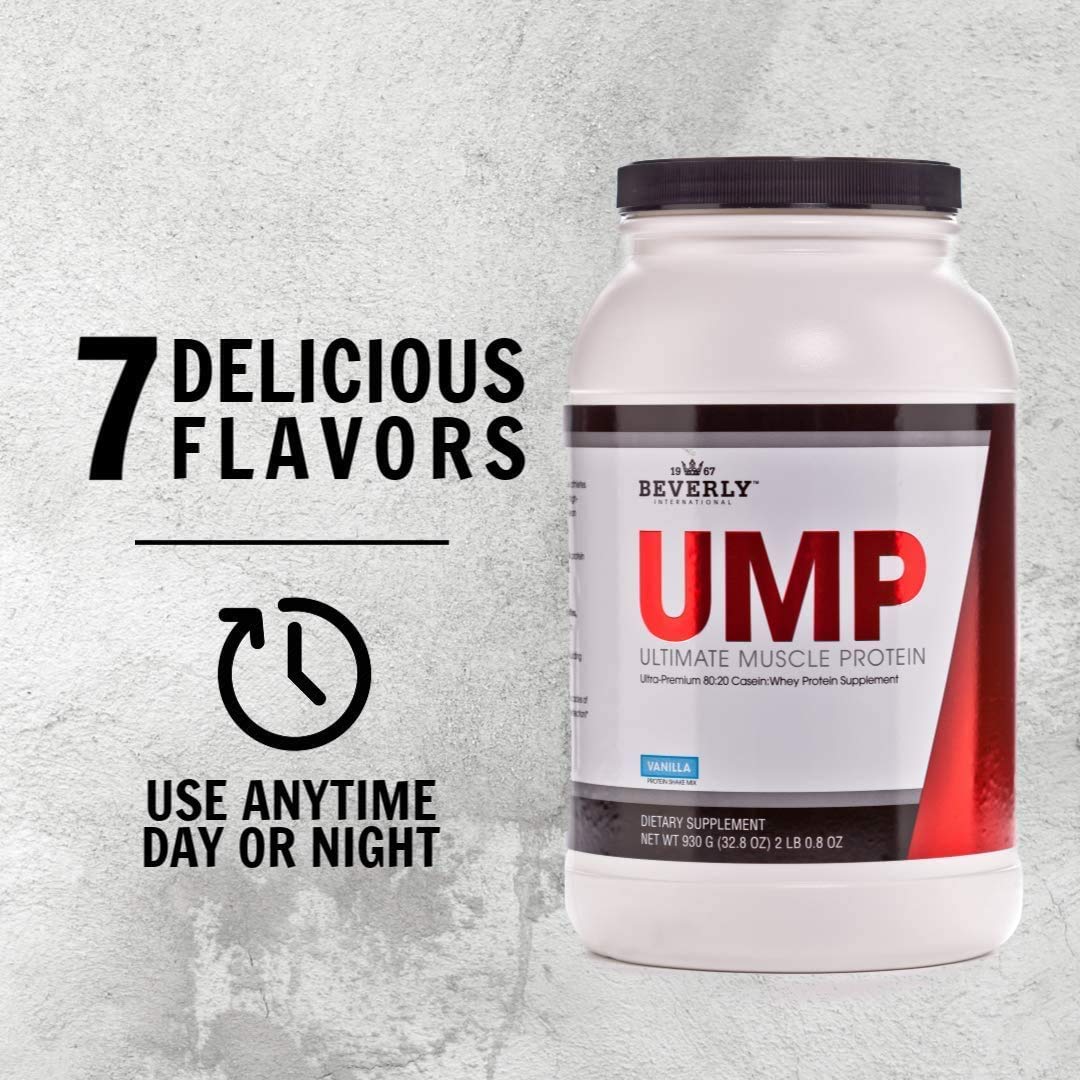 UMP strawberry lean-muscle support during training.