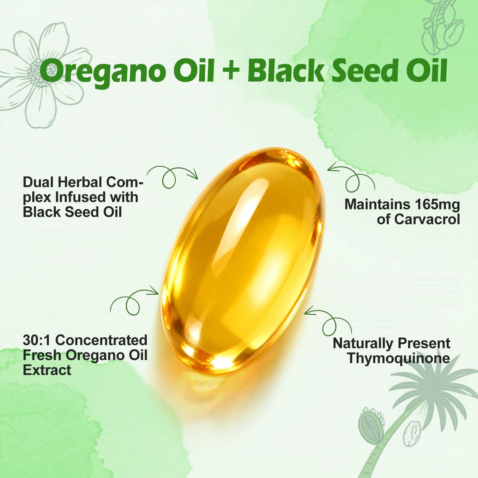 BEWORD Softgel capsules close-up highlight enteric-coated design for smoother intake.