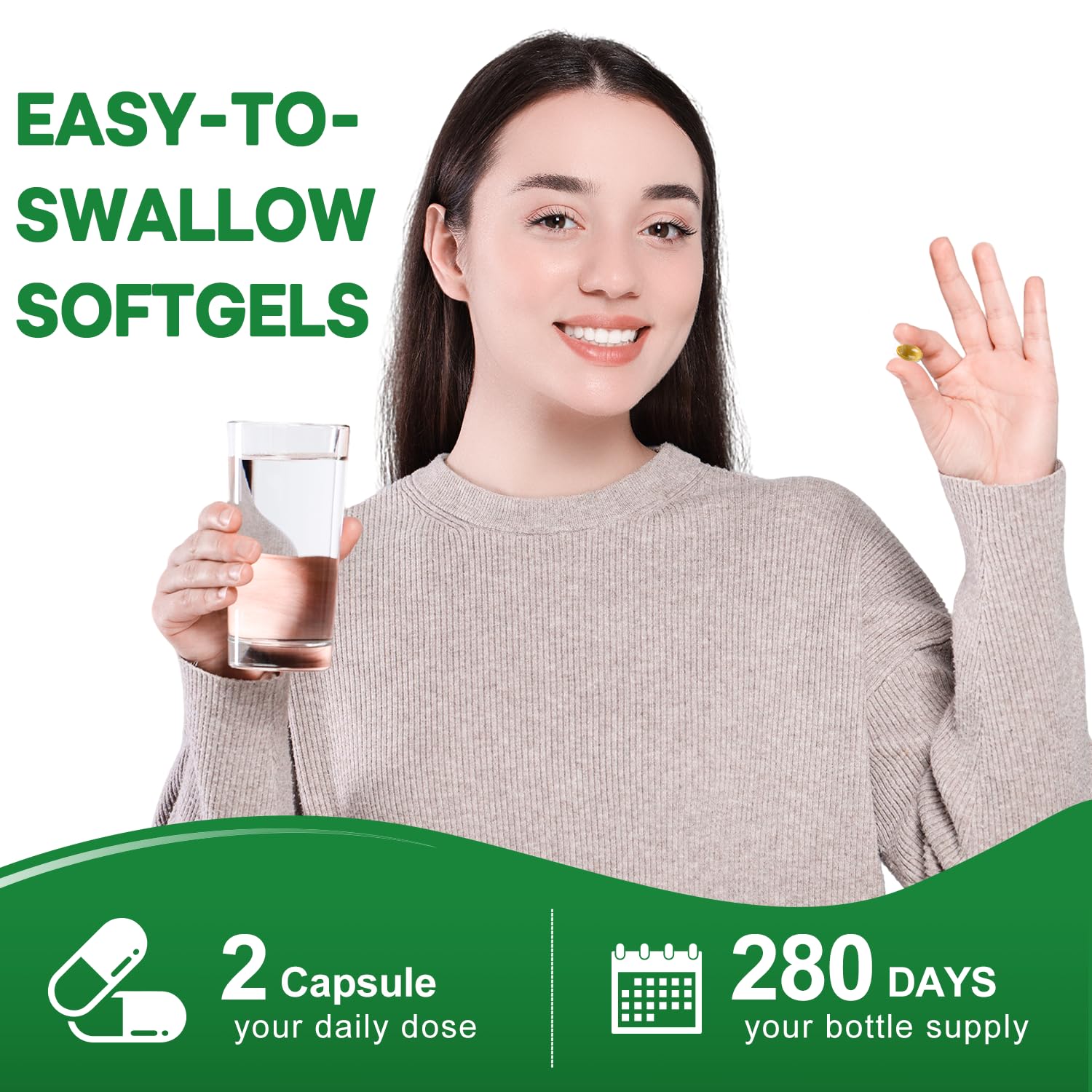 BEWORD Vegan capsules contain non-GMO ingredients for clean, plant-based daily wellness.