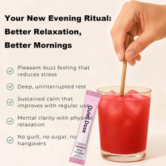 Quiet Dose setup for morning and evening routines promoting balanced mood