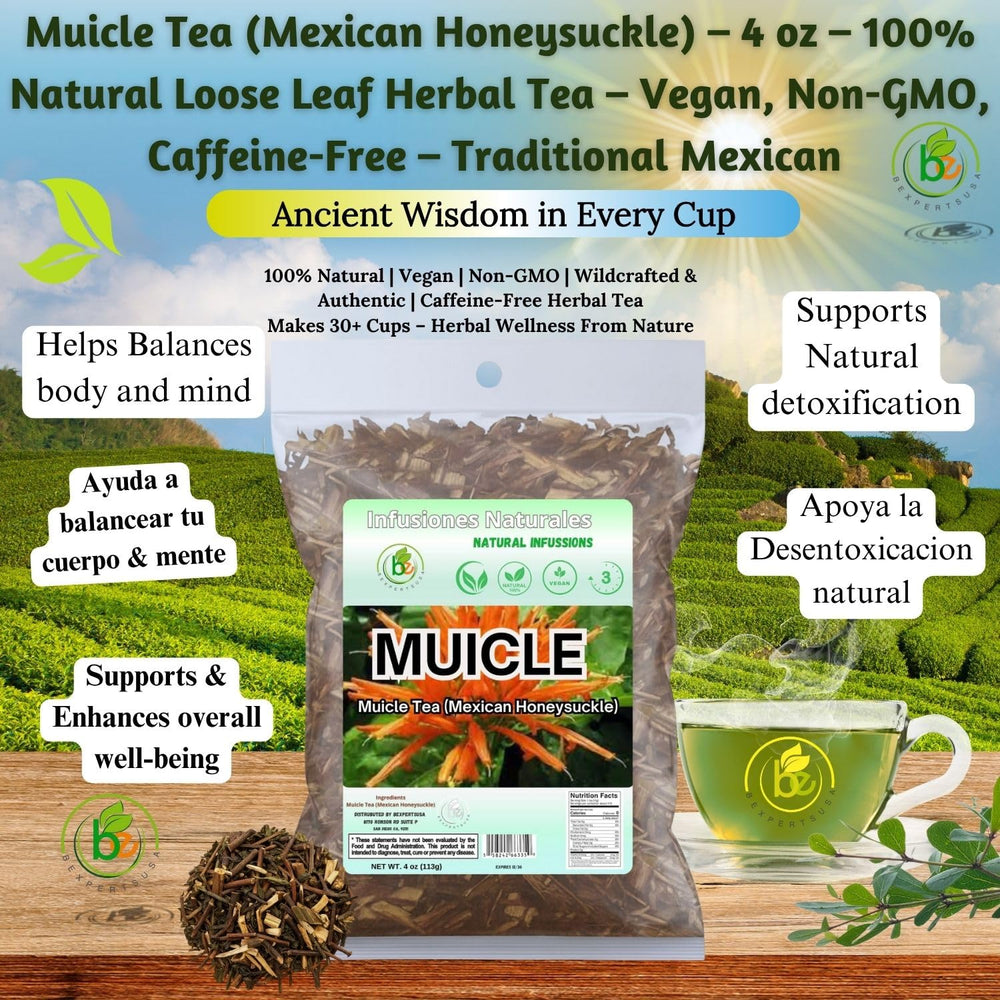 Loose Muicle tea leaves ready for a soothing daily cup.