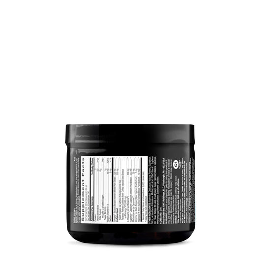 Beyond Raw Burn MF bottle angle showing gummy form for convenient daily energy.