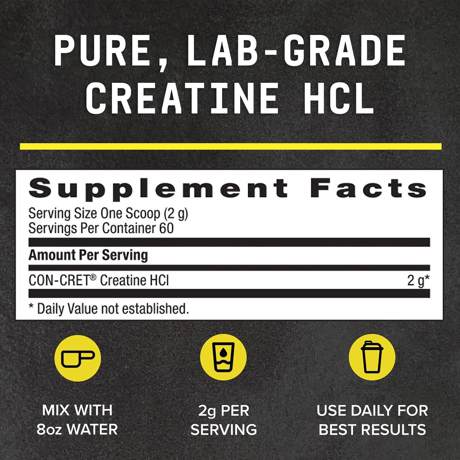 Lab-grade Beyond Raw Creatine HCl emphasizes quality ingredients