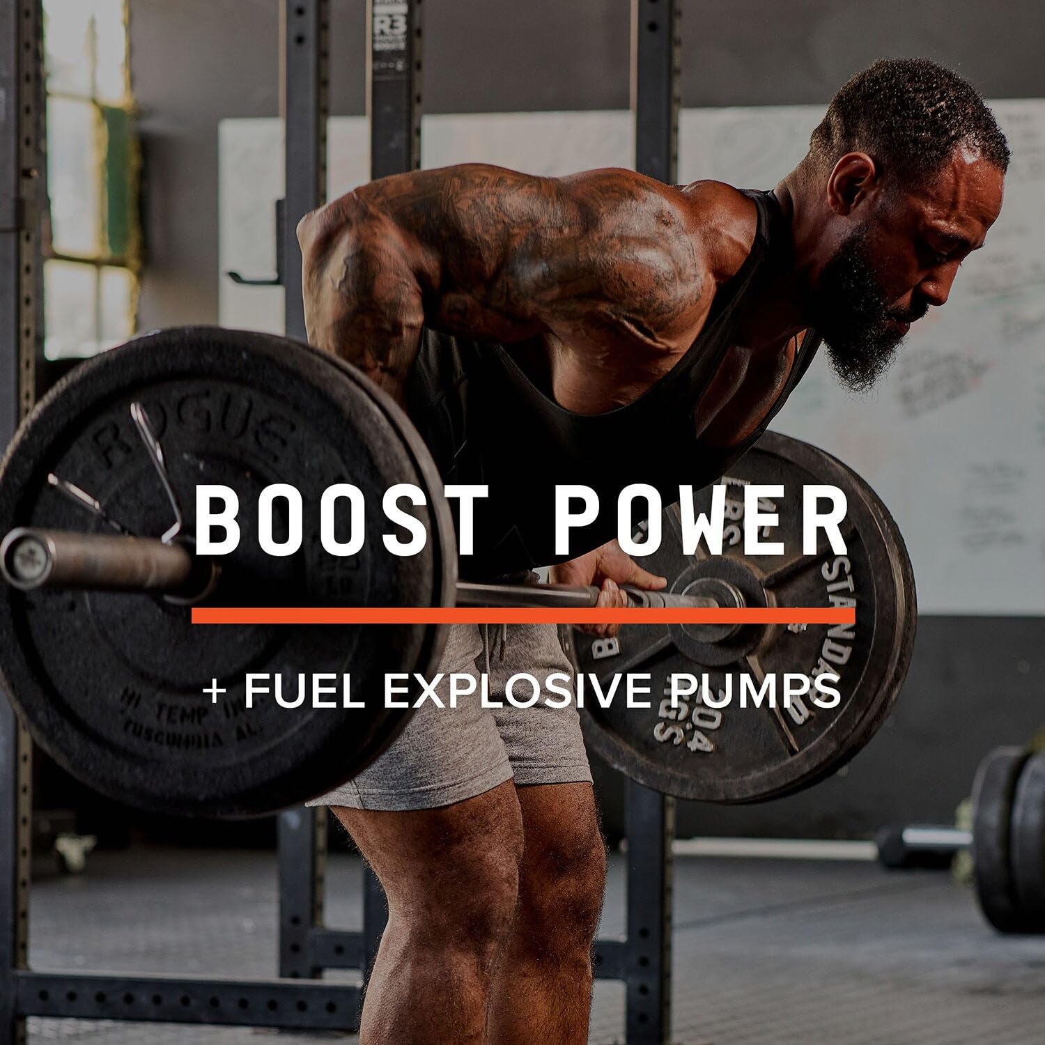 BEYOND RAW LIT AF energy-boost scene with two-stage caffeine release.