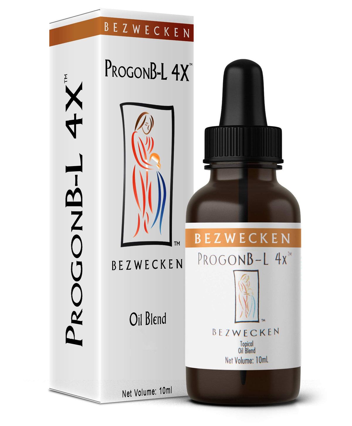Bezwecken ProgonB-L 4X 10ml bottle, ready for topical use.