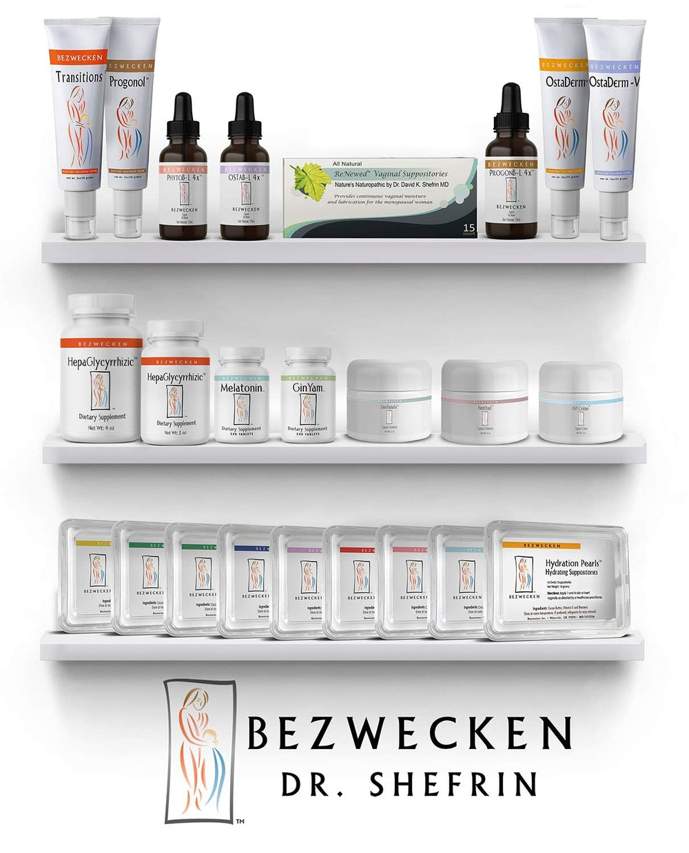 Bezwecken ProgonB-L 4X product label highlighting paraben-free, cruelty-free formula.