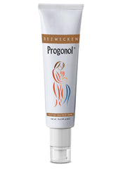 Bezwecken Progonol cream bottle for PMS support and early menopause comfort