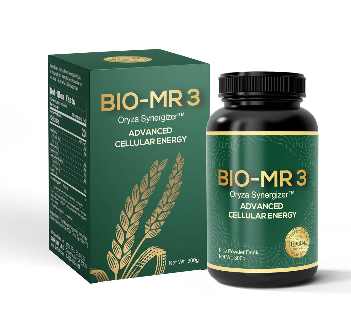 Bhrum Bio-MR 3 bottle for daily energy support and balanced nutrition.