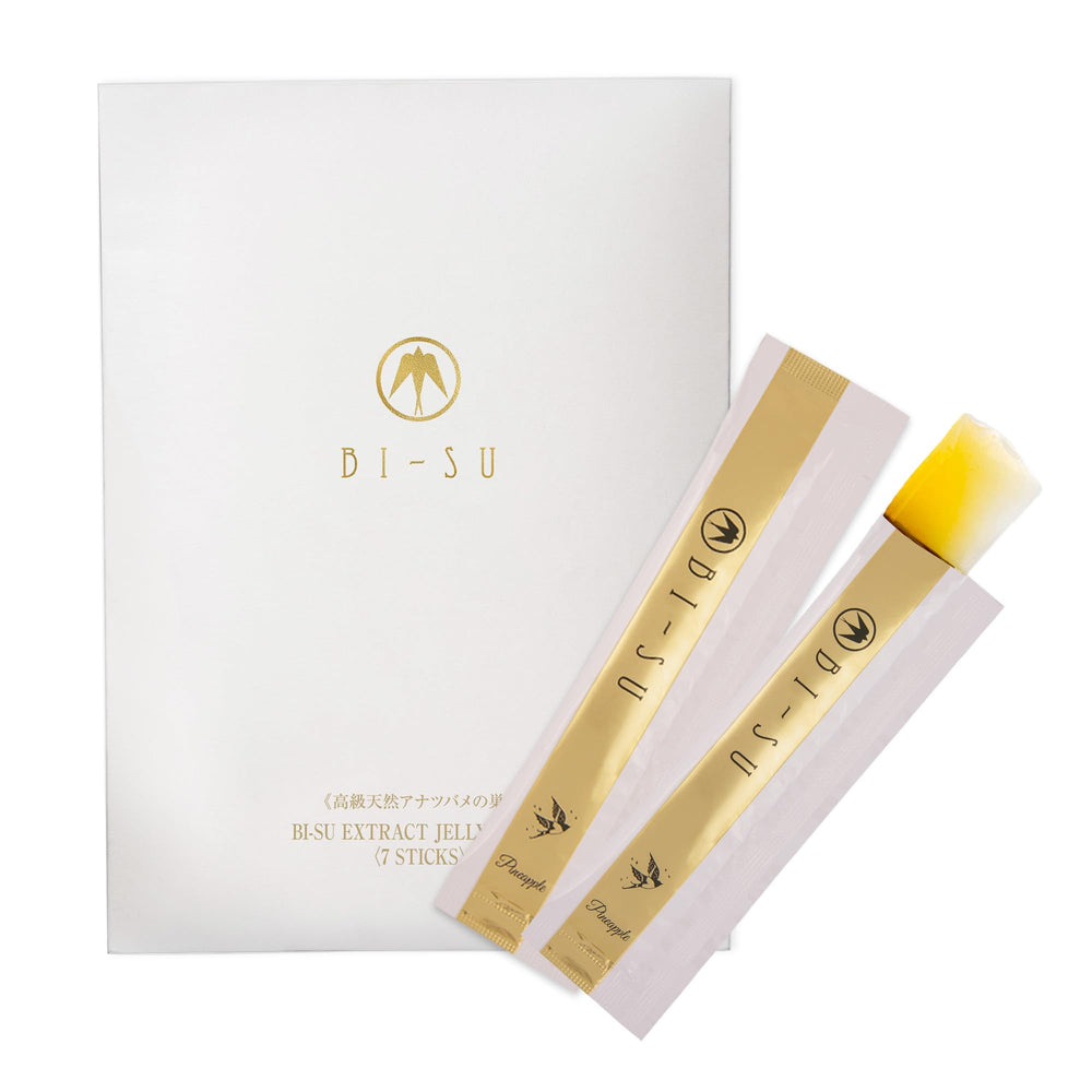 BI-SU Birds Nest jelly-stick pineapple pack on-the-go skin nourishment.