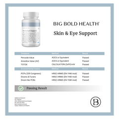 BIG BOLD HEALTH Third-party testing seal indicates purity and potency.