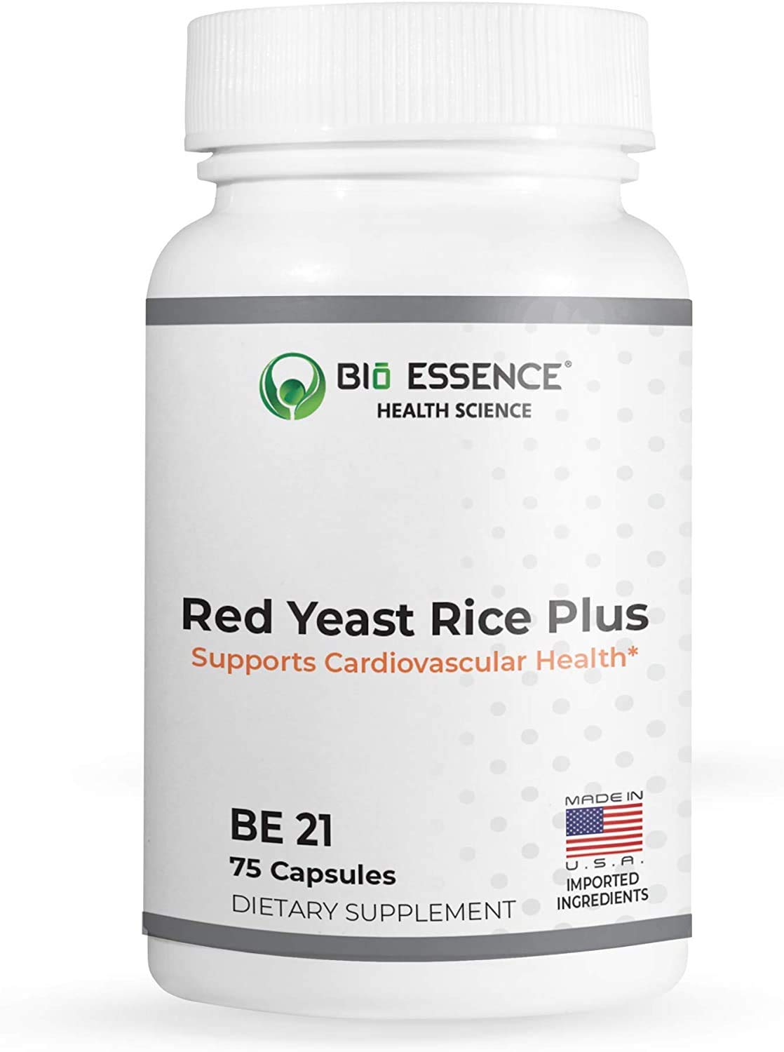 Big Man Bio Essence Red Yeast Rice Plus bottle, lab-tested quality for daily wellness