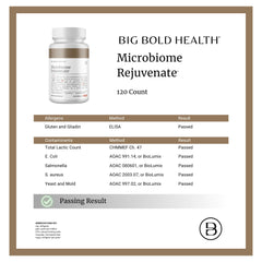 BIG BOLD HEALTH gluten-free label emphasizes accessible gut-friendly option.