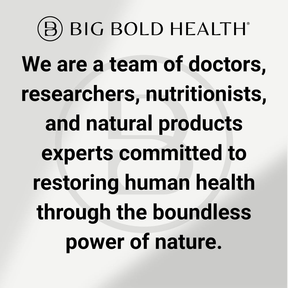 Non-GMO, gluten-free, dairy-free omega-3 softgels from BIG BOLD HEALTH