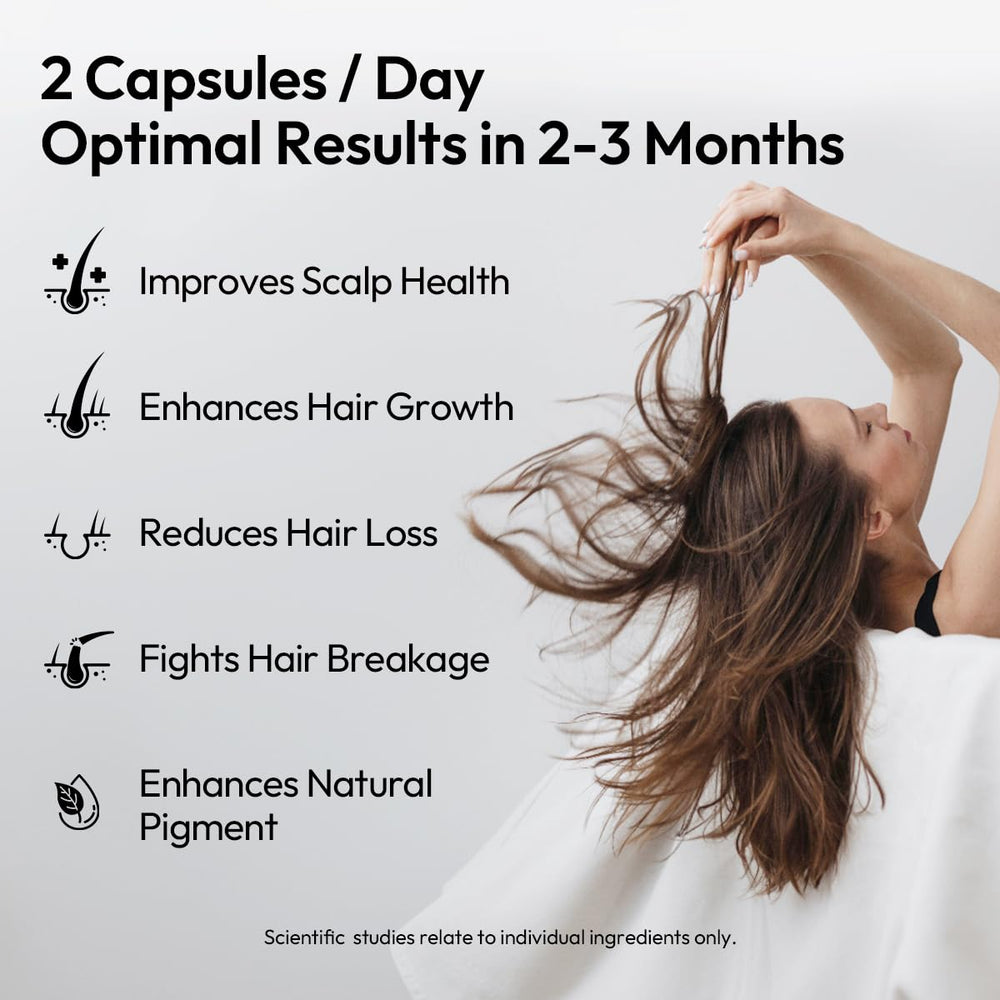 Close-up of BIGVITA capsules showing the easy daily intake routine