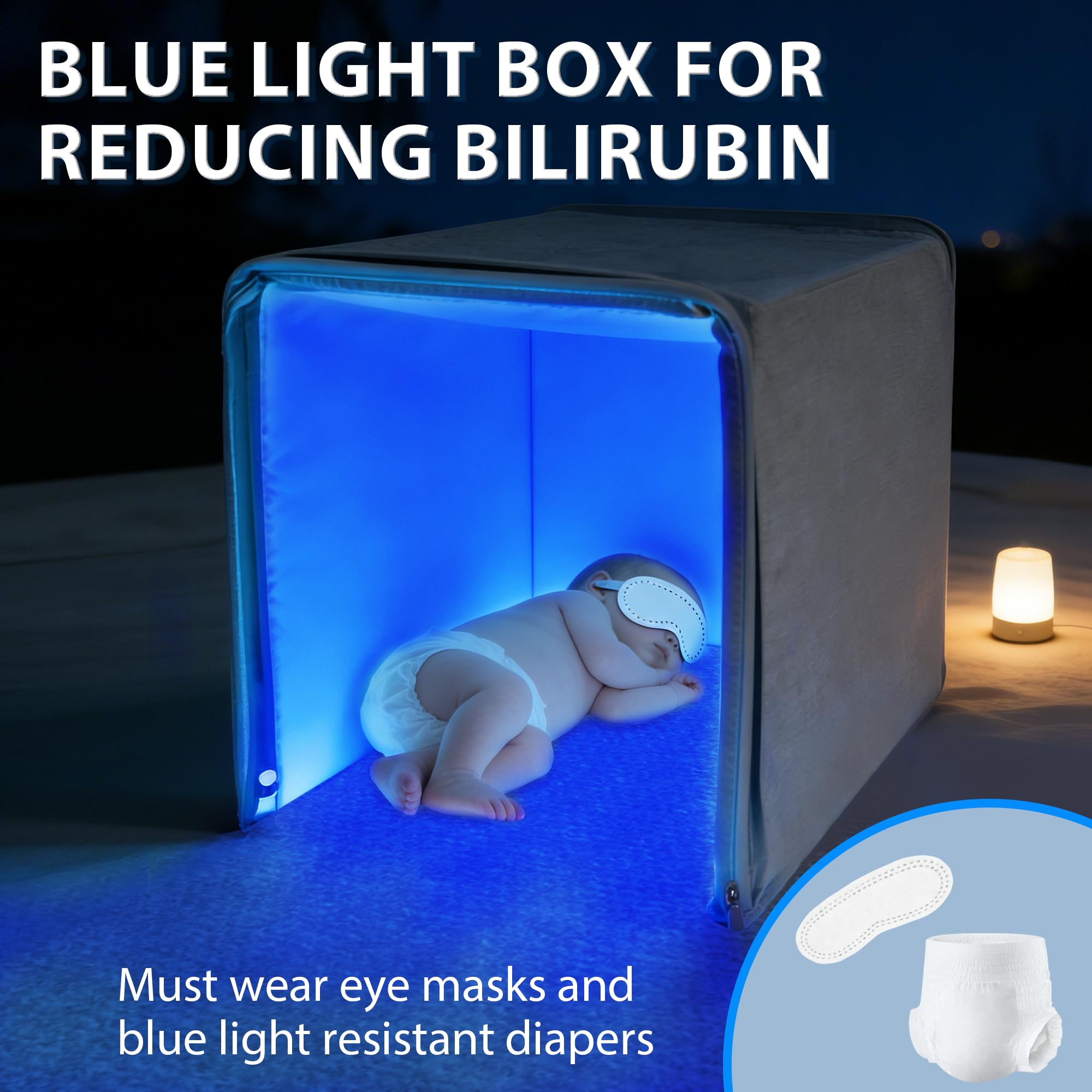 Biliblanket 144 LED blue light panel delivers effective jaundice support for newborns.