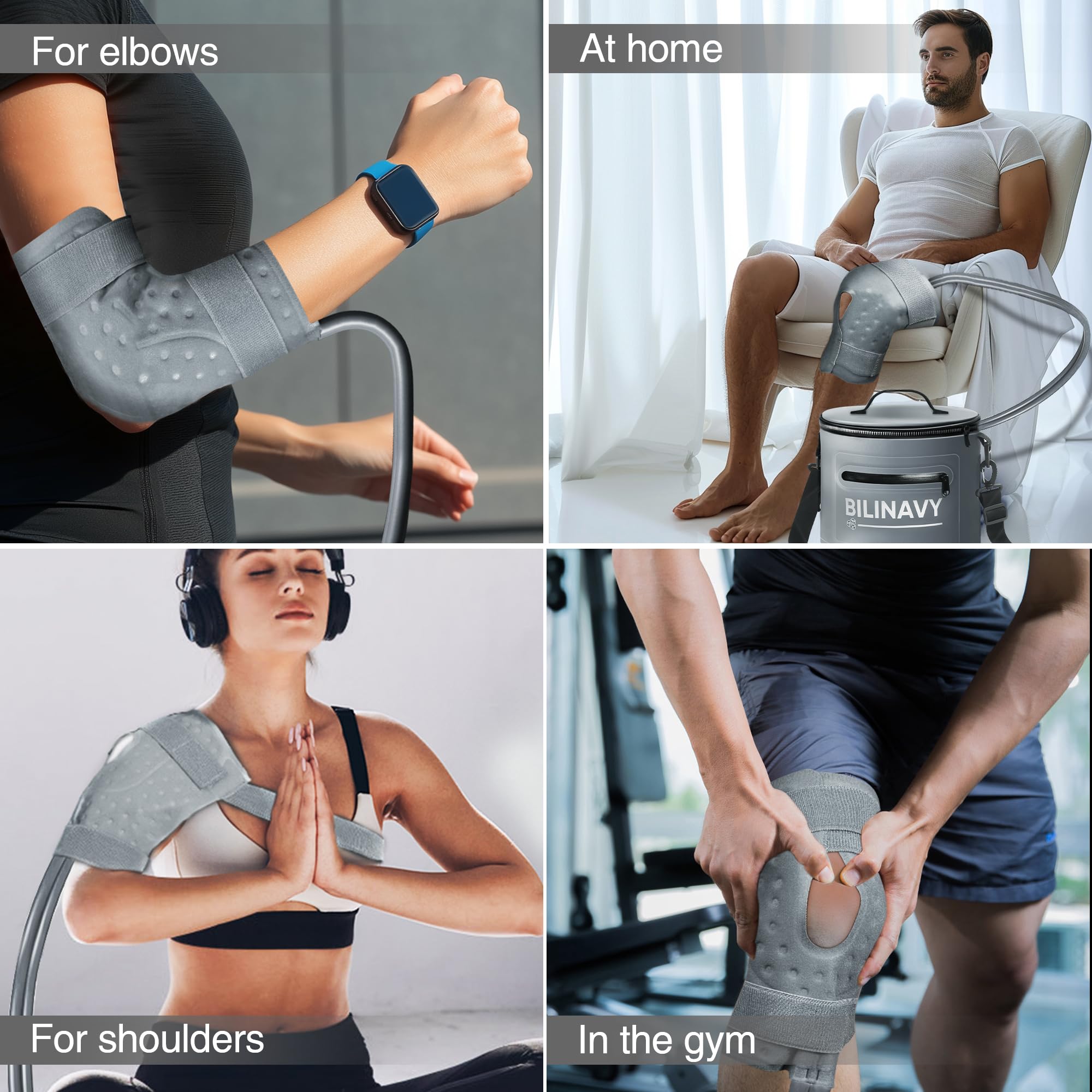 BilinavyNew complete package with all components for cold therapy