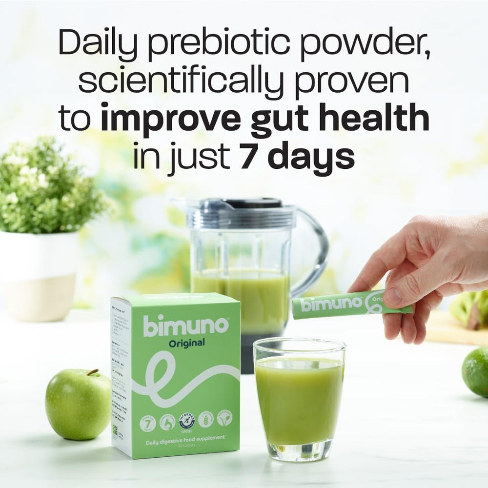 BIMUNO GOS prebiotic formula shown for gut nourishment