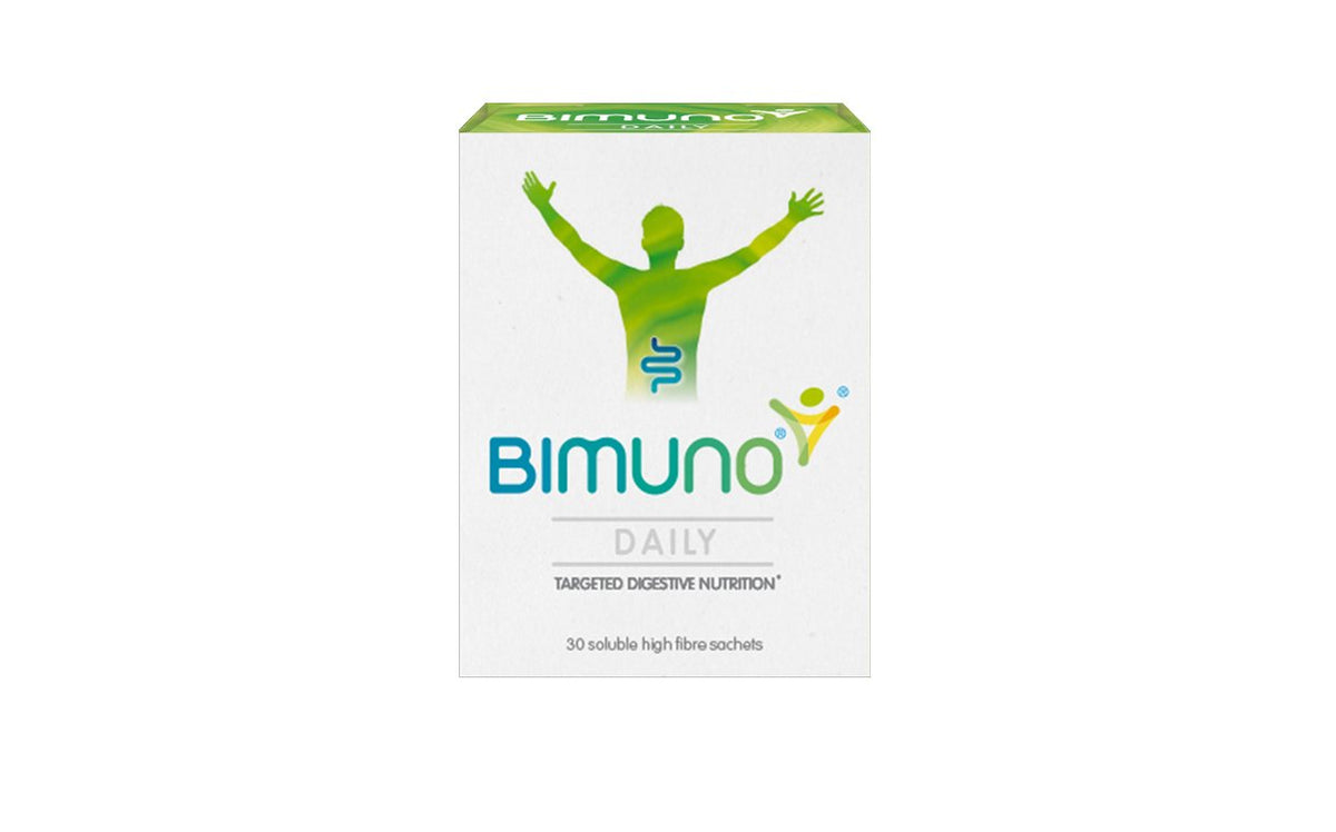 BIMUNO Original daily prebiotic sachets for gut support, fiber boost for daily meals